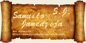 Samuilo Jamedžija vizit kartica